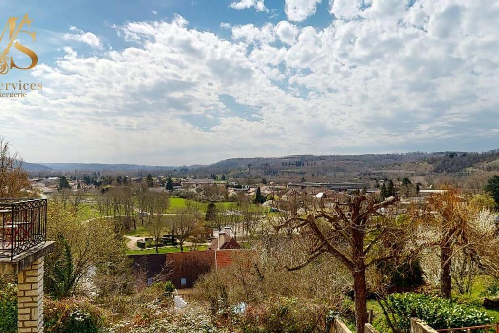 르뷔그 La Source D'Eugenie Vue Panoramique Au Bugue 빌라 외부 사진